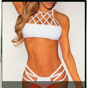 Two Piece Swimsuit Thong Set